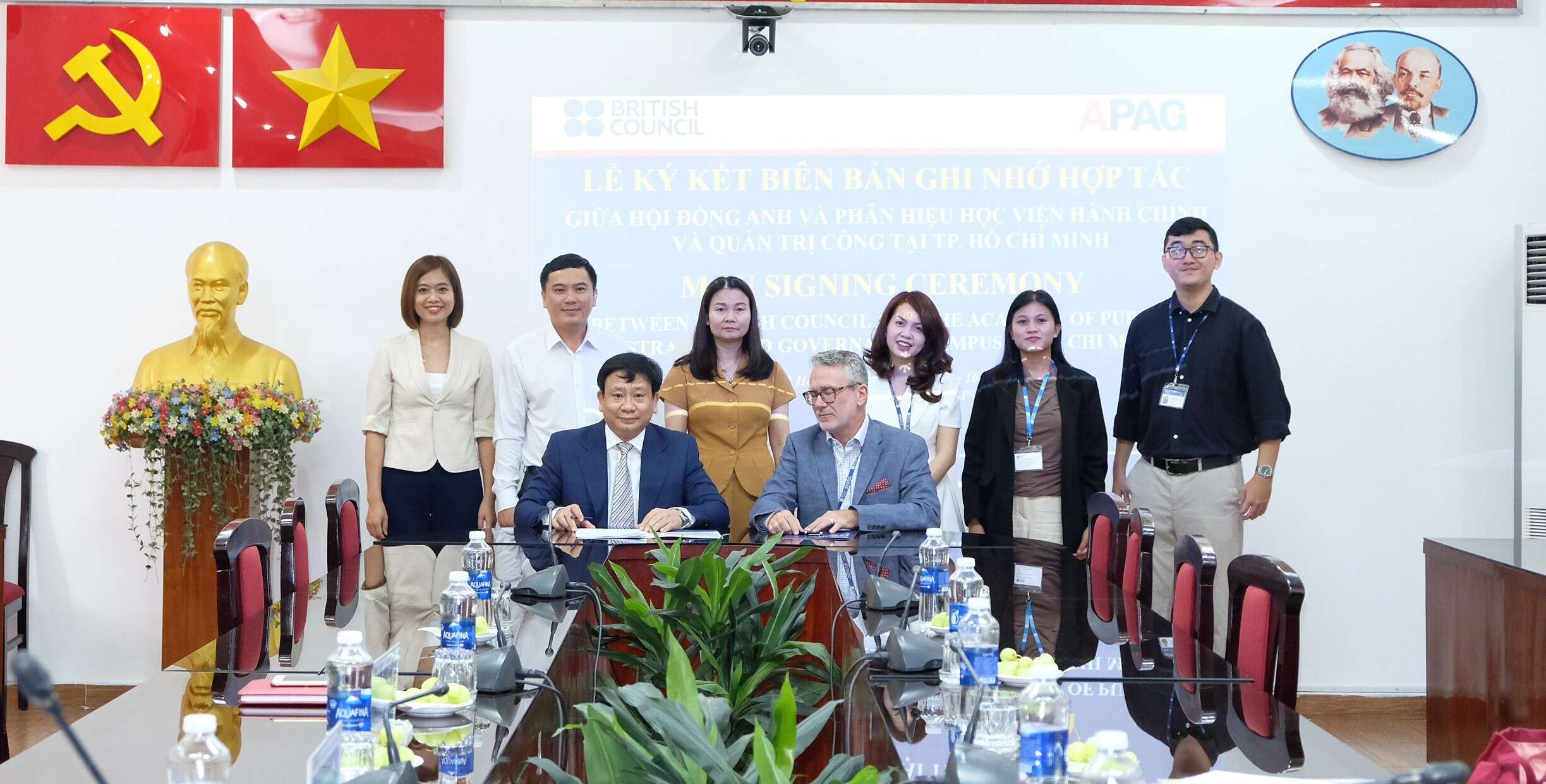Phân hiệu Học viện Hành chính và Quản trị công tại TP. Hồ Chí Minh và Hội đồng Anh tại Việt Nam ký kết Biên bản ghi nhớ hợp tác: Khẳng định cam kết nâng cao năng lực hội nhập quốc tế