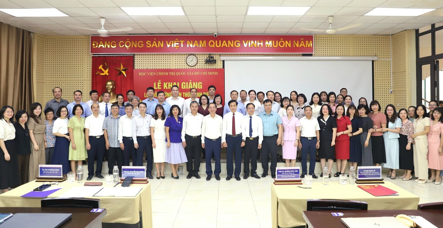 Khai giảng Lớp bồi dưỡng kiến thức kinh điển Mác – Lênin, tư tưởng Hồ Chí Minh (KĐ25.07)
