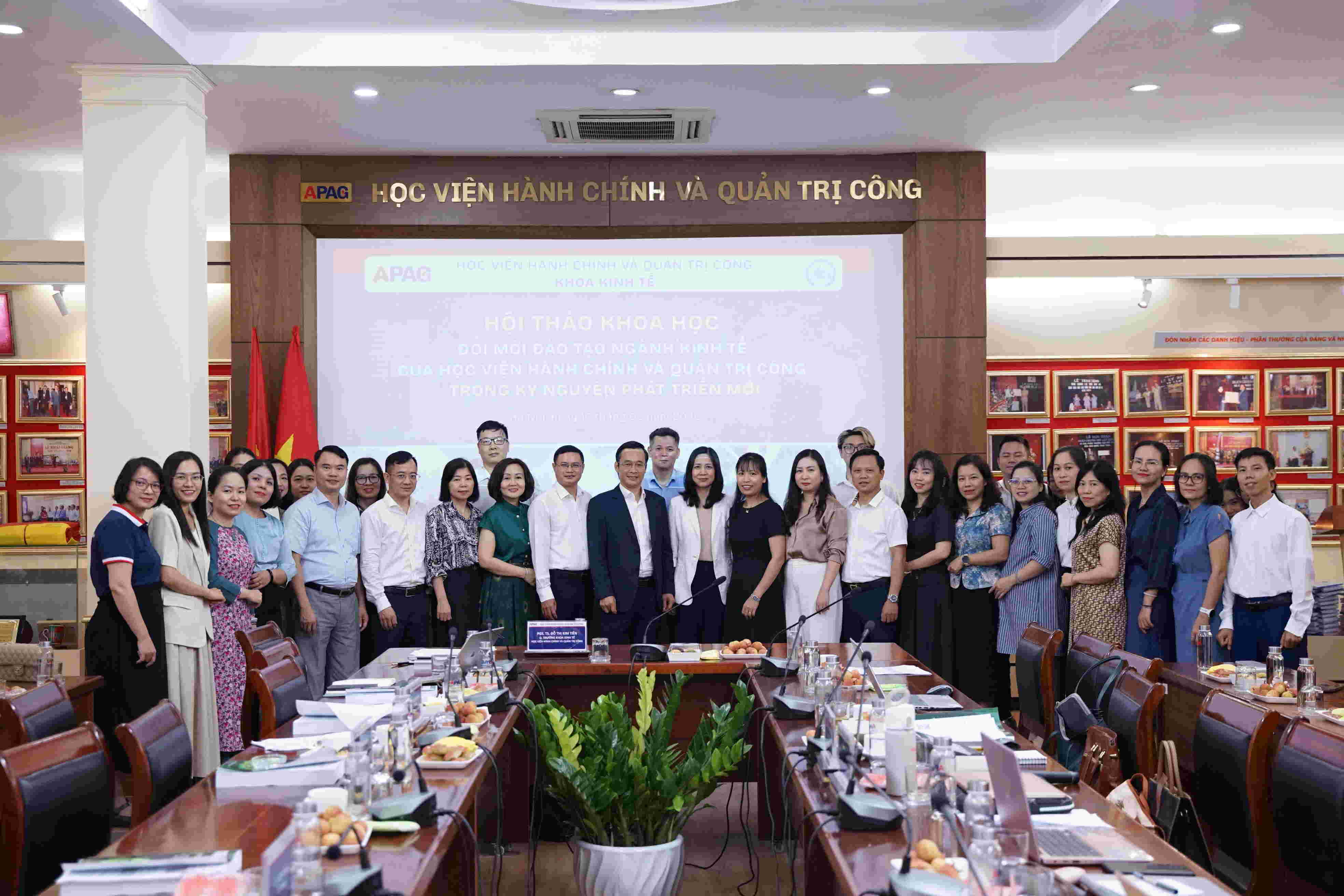 Học viện Hành chính và Quản trị công thúc đẩy đổi mới đào tạo ngành Kinh tế theo hướng hiện đại, thực tiễn