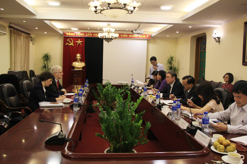 Toàn cảnh buổi làm việc