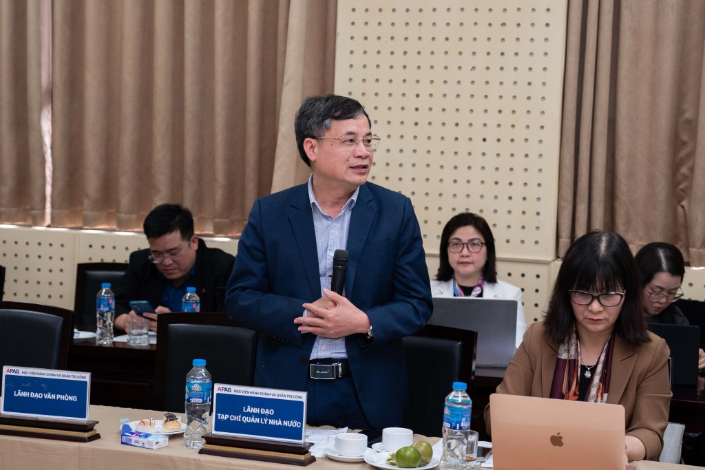 Dr. Nguyen Quang Vinh, Editor-in-Chief, State Management Review.