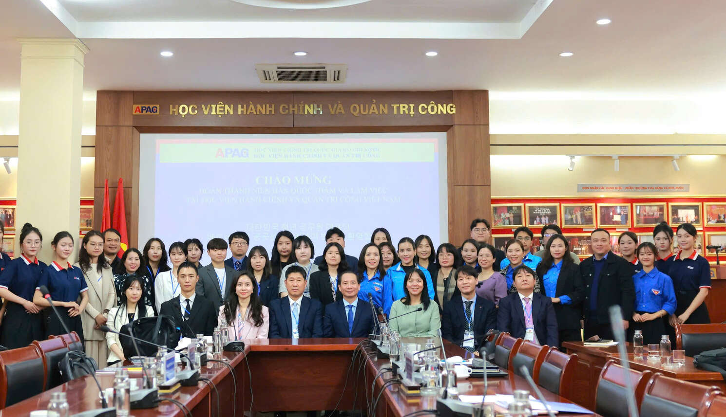 APAG welcomes Korean Youth delegation