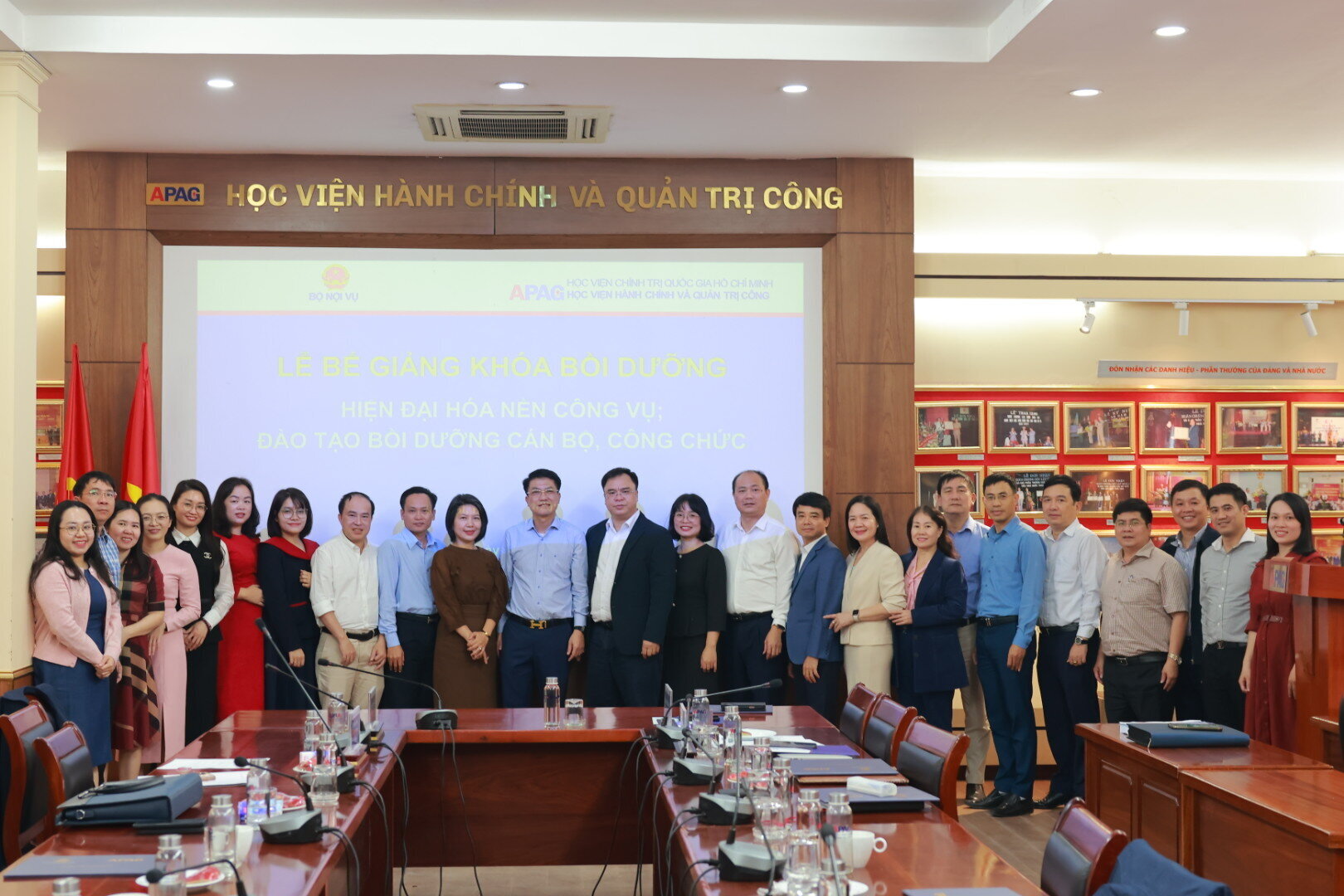 Closing ceremony of the training program “Modernising the Civil Service: Training and Development of Government Officials and Civil Servants” 