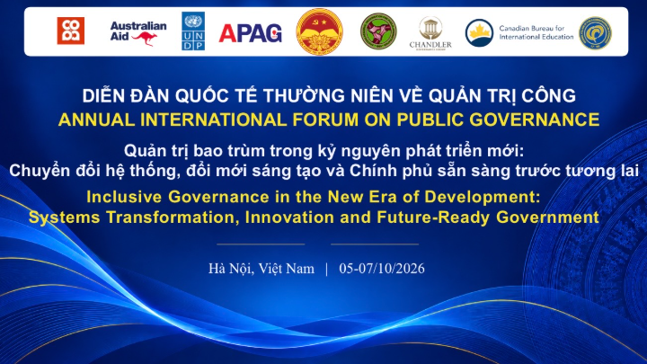 2026 Annual International Forum on Public Governance: Establishing nine pivotal policy messages for the new development phase