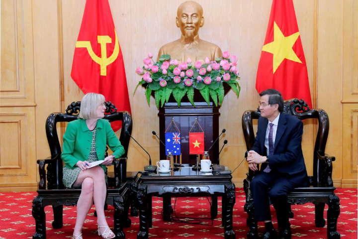 Vietnam promotes senior official training cooperation with Australia, India
