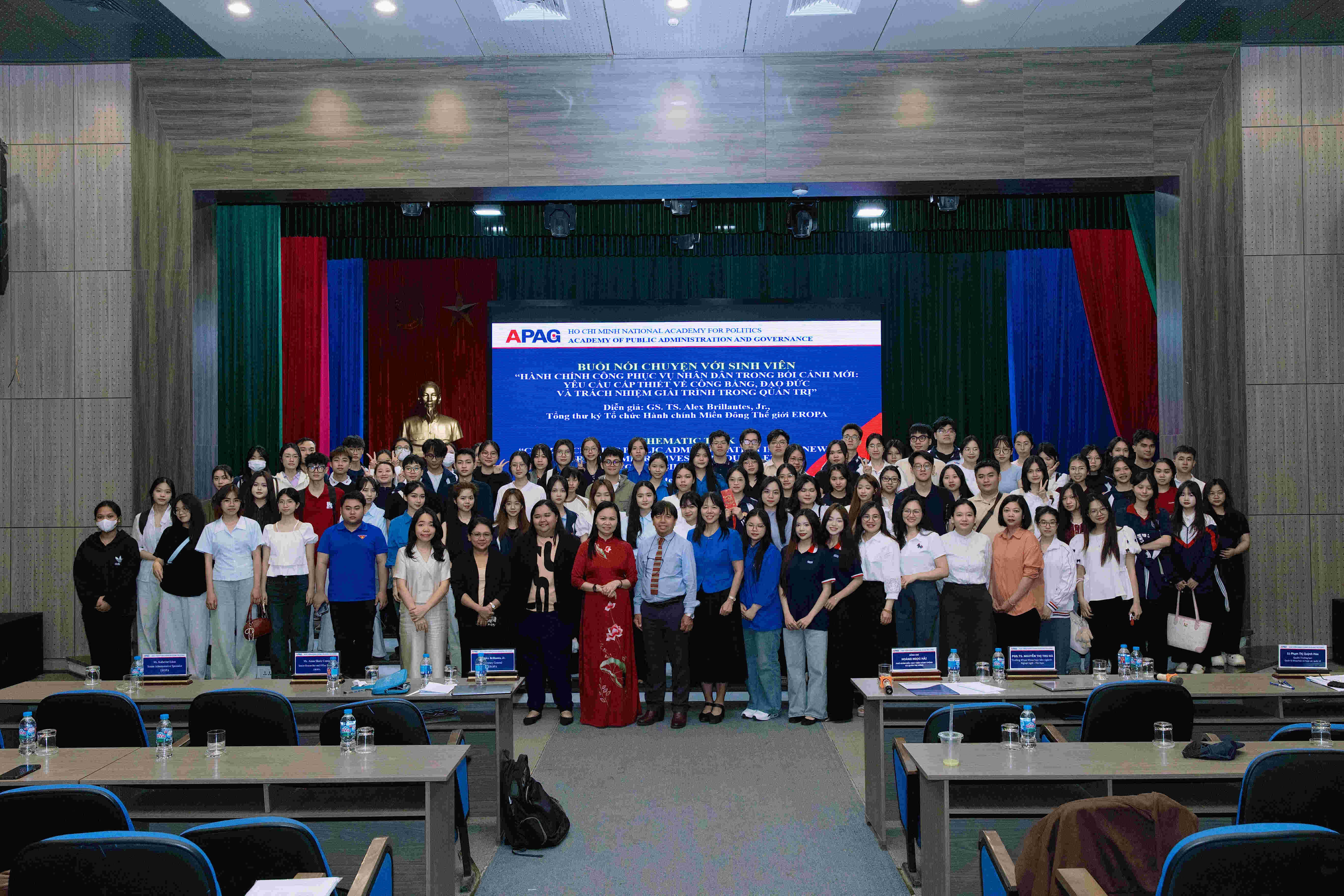 Học viện Hành chính và Quản trị công tổ chức buổi nói chuyện với Giáo sư Alex Brillantes về quản trị công phục vụ nhân dân trong bối cảnh mới