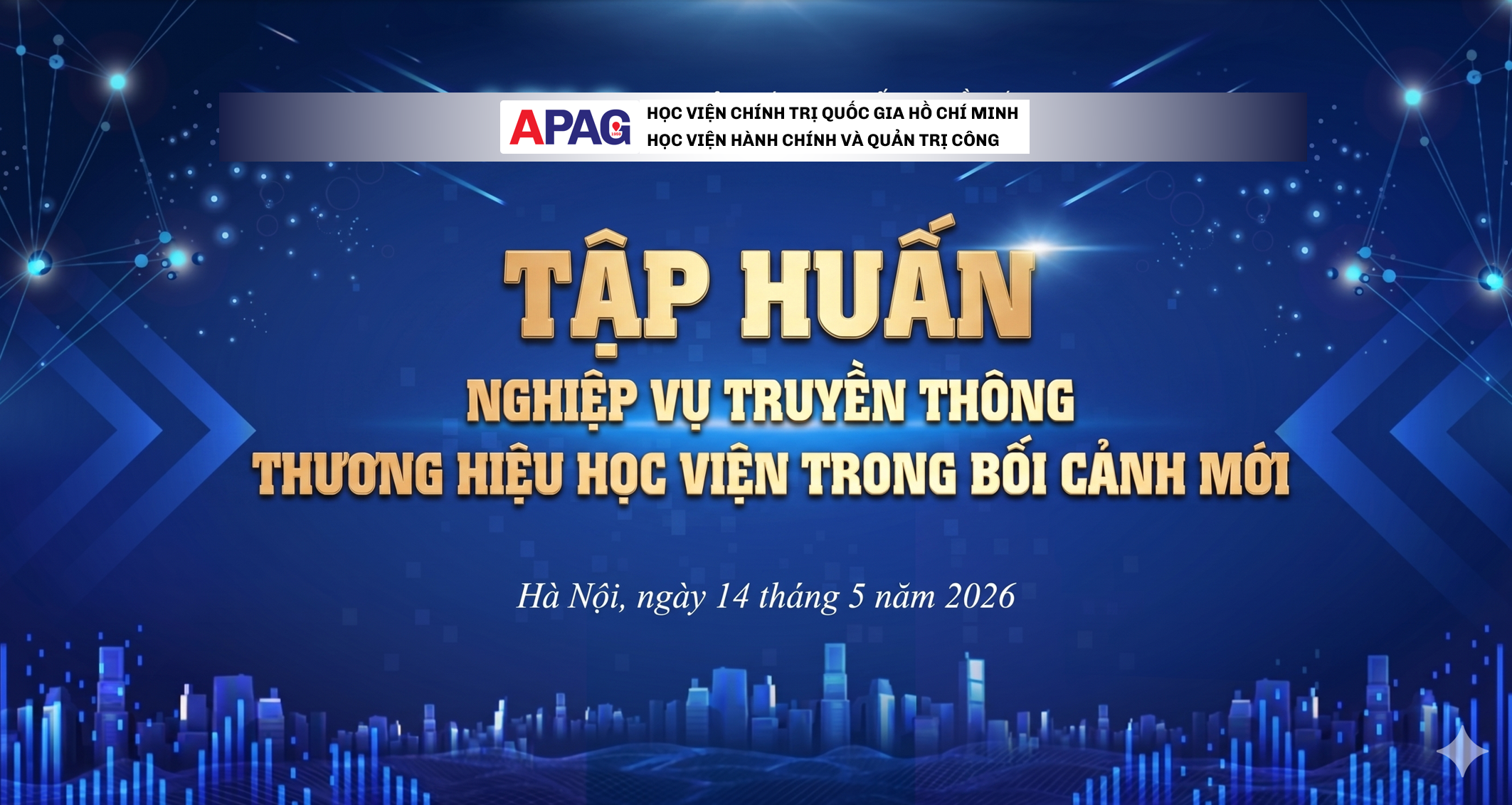 Tập huấn “Nghiệp vụ truyền thông thương hiệu Học viện trong bối cảnh mới”