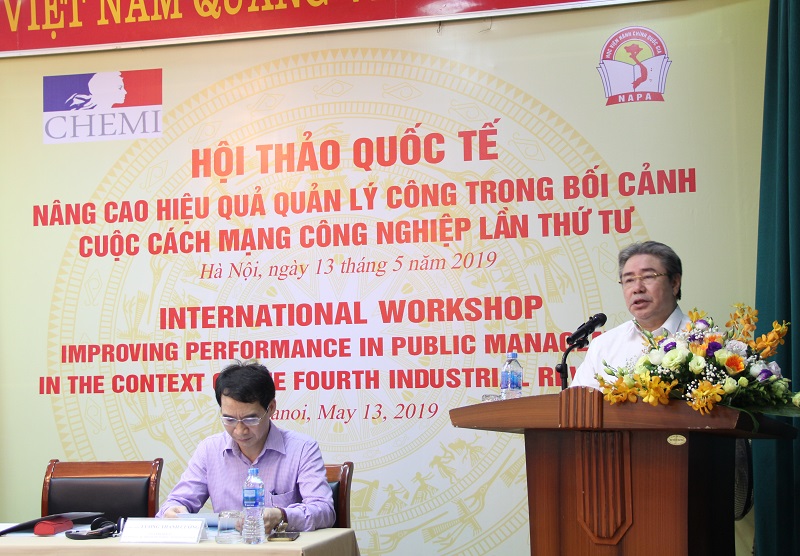 Hội thảo quốc tế: “Nâng cao hiệu quả quản lý công trong bối cảnh cuộc cách mạng công nghiệp lần thứ tư”