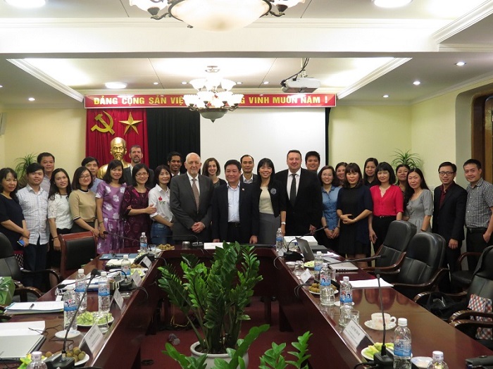 Bế giảng khóa tập huấn chuyên gia kỹ thuật  và khóa tập huấn giảng viên quốc tế về đào tạo trực tuyến