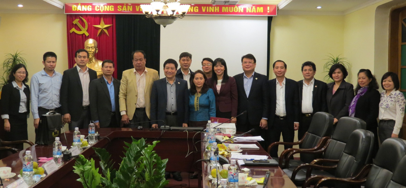 Học viện Hành chính Quốc gia làm việc với đoàn công tác của Ban Tổ chức Trung ương nước CHDCND Lào