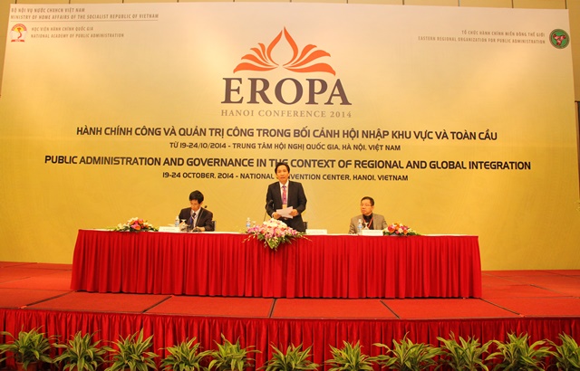 Phiên họp toàn thể Hội nghị EROPA – 2014