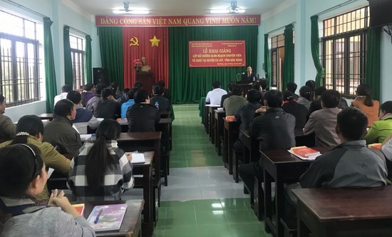 Toàn cảnh buổi lễ