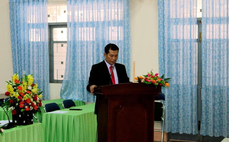 Đồng chí Nguyễn Huy Tiềm thông qua Nội quy Đại hội