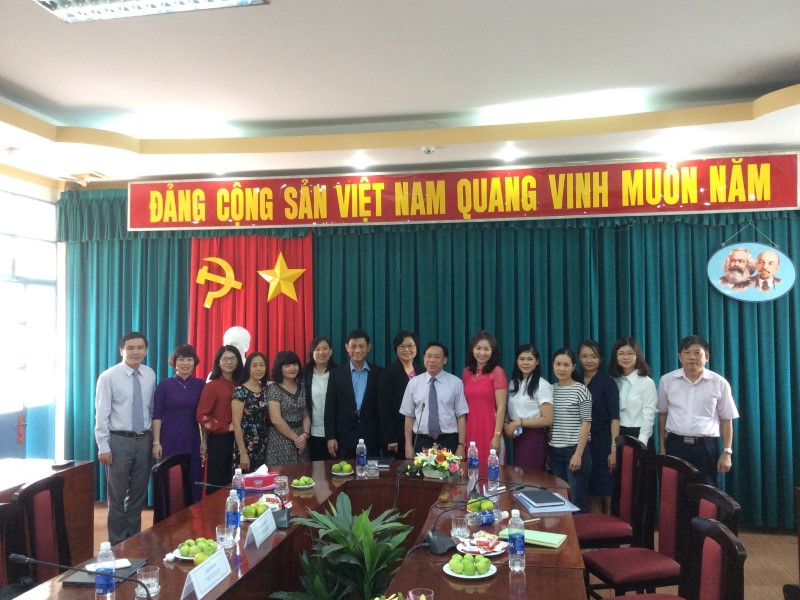 Trường Công vụ Singapore và Quỹ Quốc tế Temasek làm việc với Phân viện HVHCQG tại TP. Hồ Chí Minh