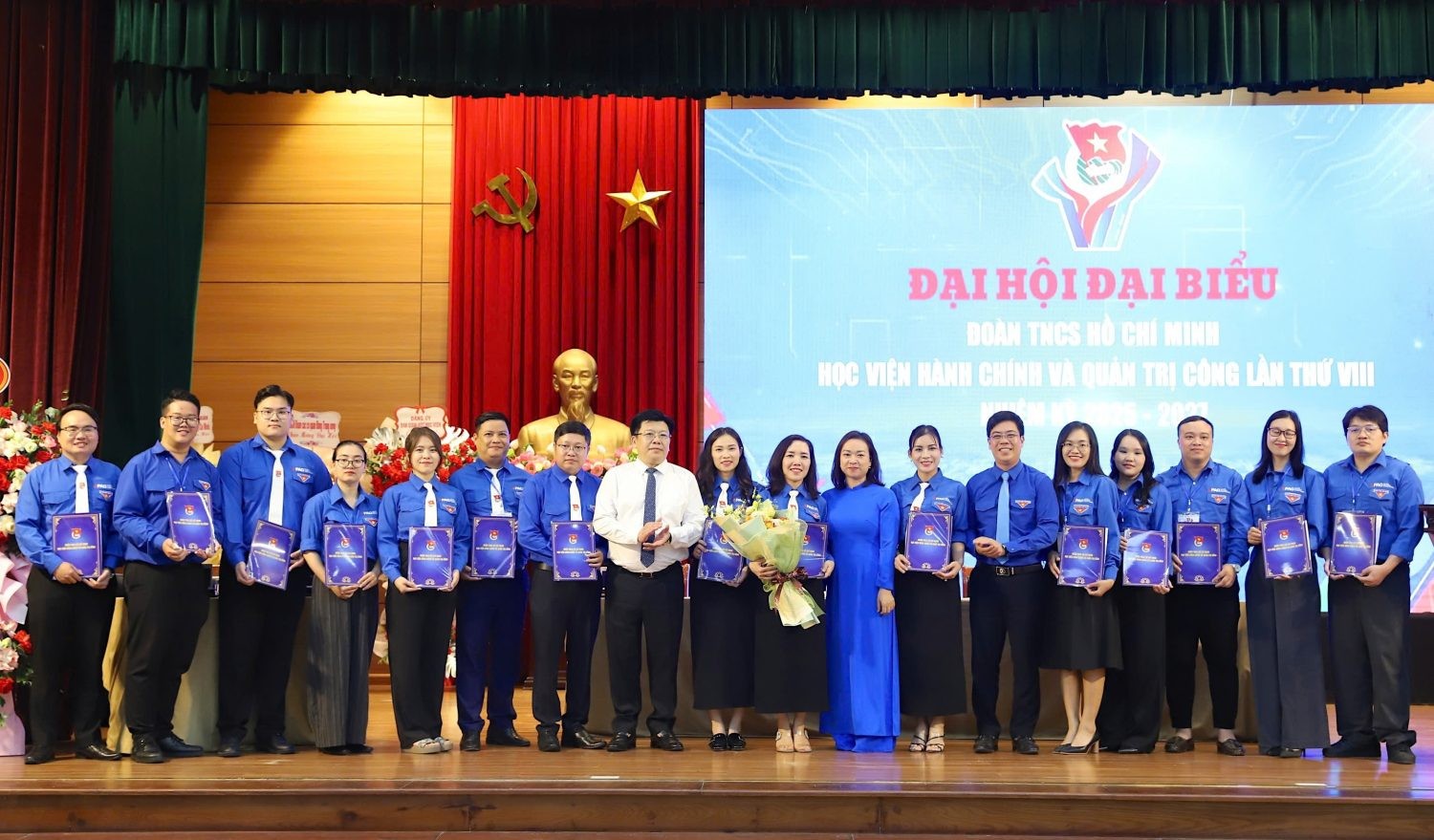 Đại hội đại biểu Đoàn Thanh niên Cộng sản Hồ Chí Minh Học viện Hành chính và Quản trị công lần thứ VIII, nhiệm kỳ 2025 - 2027 thành công tốt đẹp