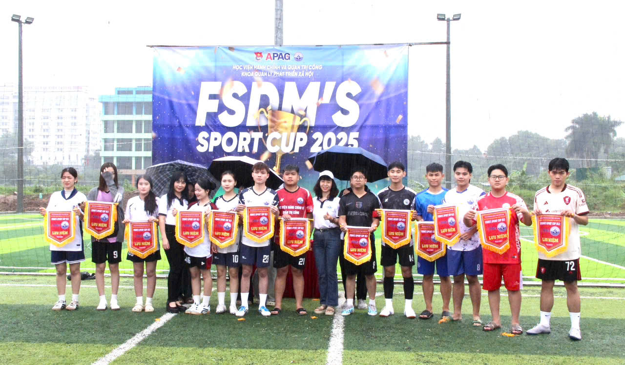 Khai mạc Giải thể thao sinh viên Khoa quản lý phát triển xã hội năm 2025