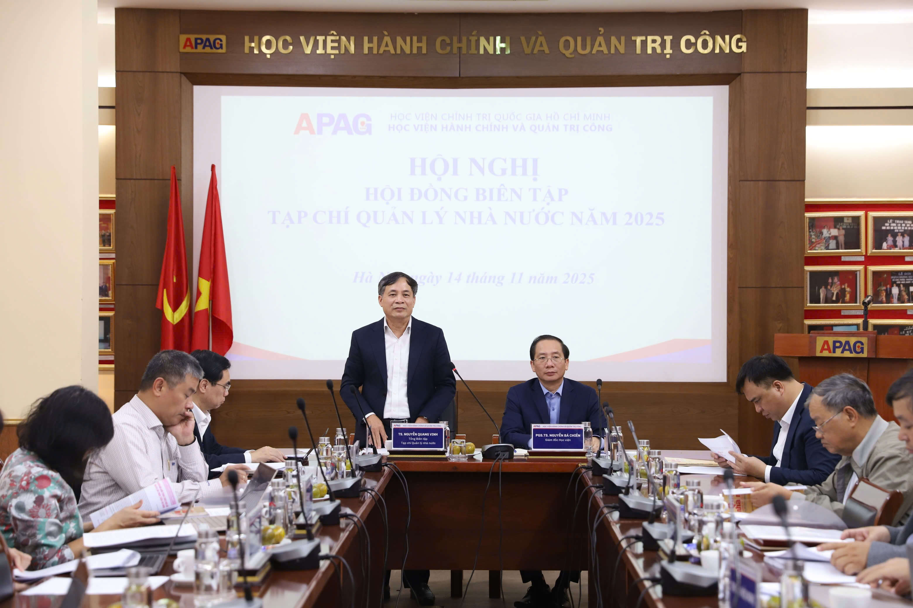 Hội nghị Hội đồng Biên tập Tạp chí Quản lý nhà nước năm 2025