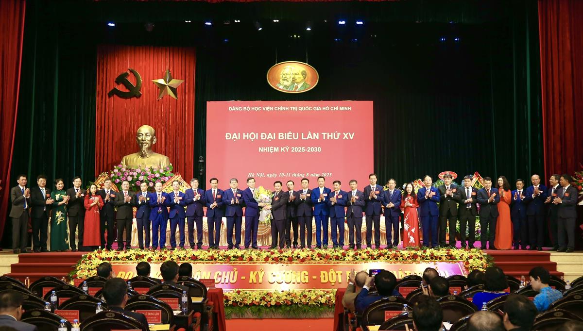 Phiên thứ hai Đại hội đại biểu Đảng bộ Học viện Chính trị quốc gia Hồ Chí Minh lần thứ XV, nhiệm kỳ 2025-2030