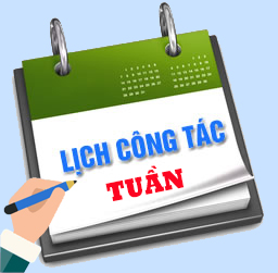 Lịch công tác tuần từ 11/08/2025 đến 17/8/2025