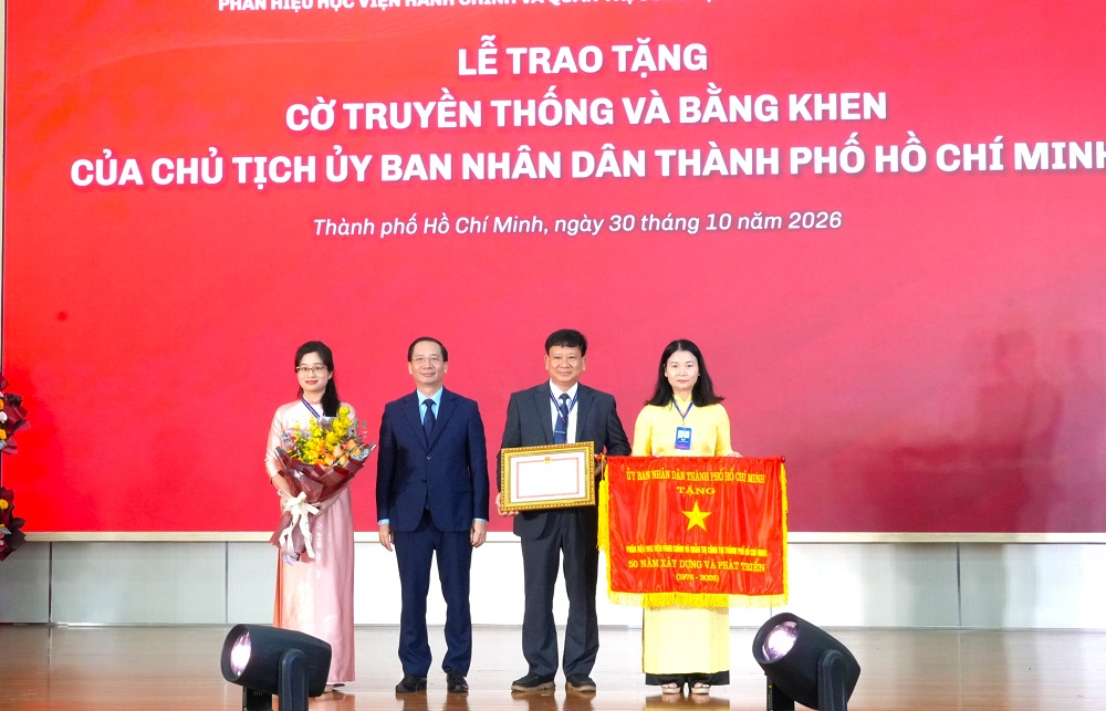 Phân hiệu Học viện Hành chính và Quản trị công tại TP. Hồ Chí Minh kỷ niệm 50 năm ngày thành lập