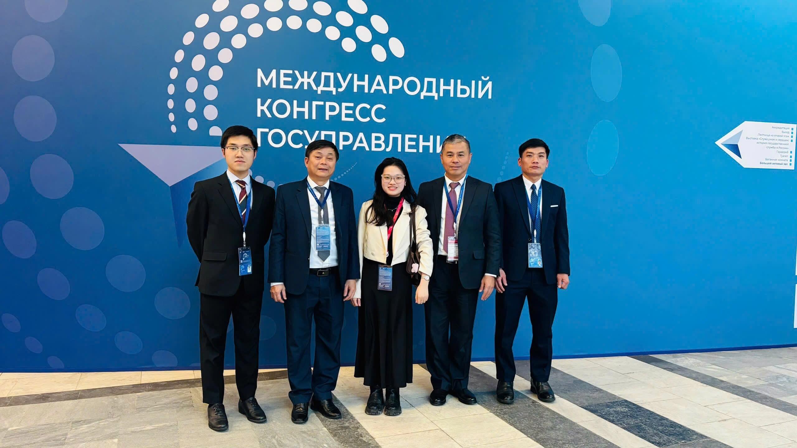 Học viện Hành chính và Quản trị công tham gia Hội thảo quốc tế về Quản trị nhà nước tại Học viện Tổng thống, Liên bang Nga