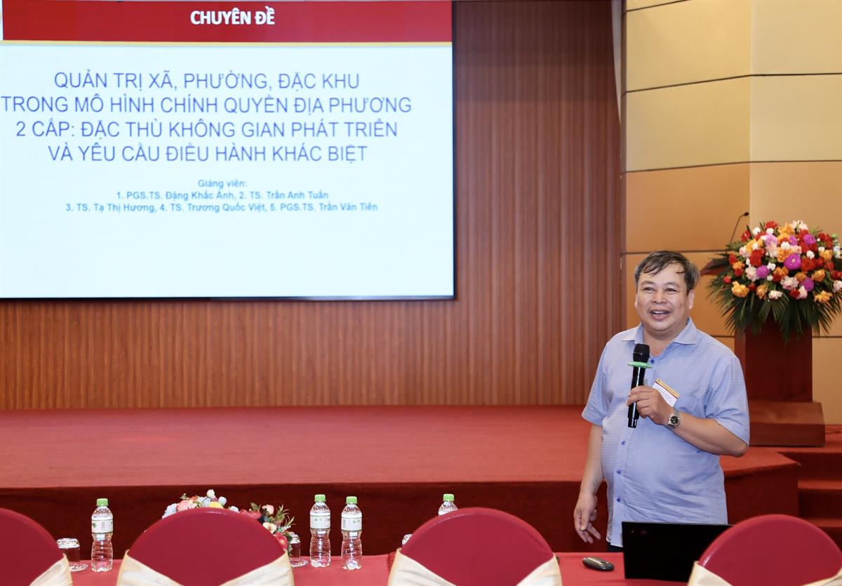 Quản trị xã, phường, đặc khu trong mô hình chính quyền địa phương 2 cấp: Đặc thù không gian phát triển và yêu cầu điều hành khác biệt