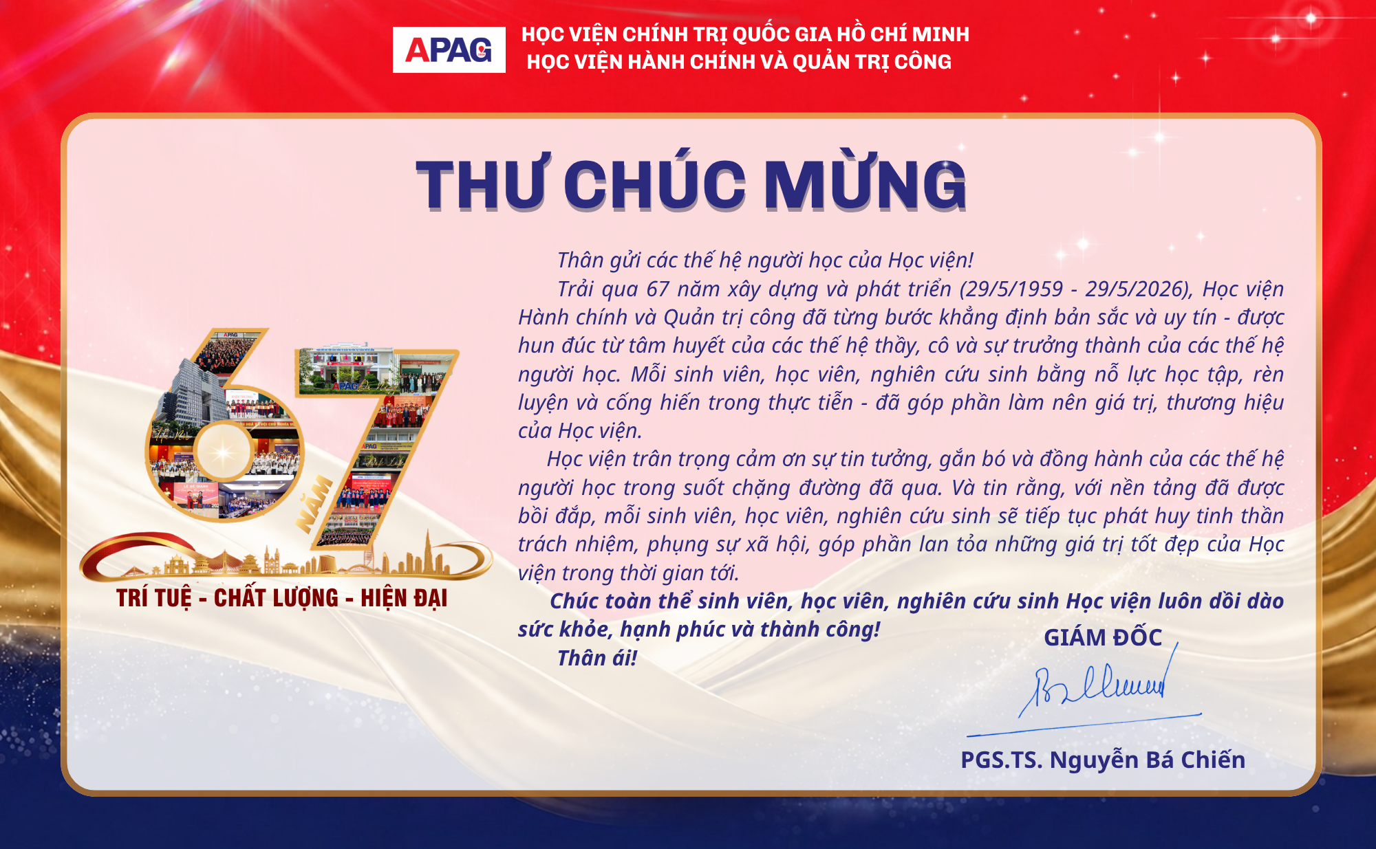 Từ khát vọng học tập đến hành trình dựng xây thương hiệu Học viện