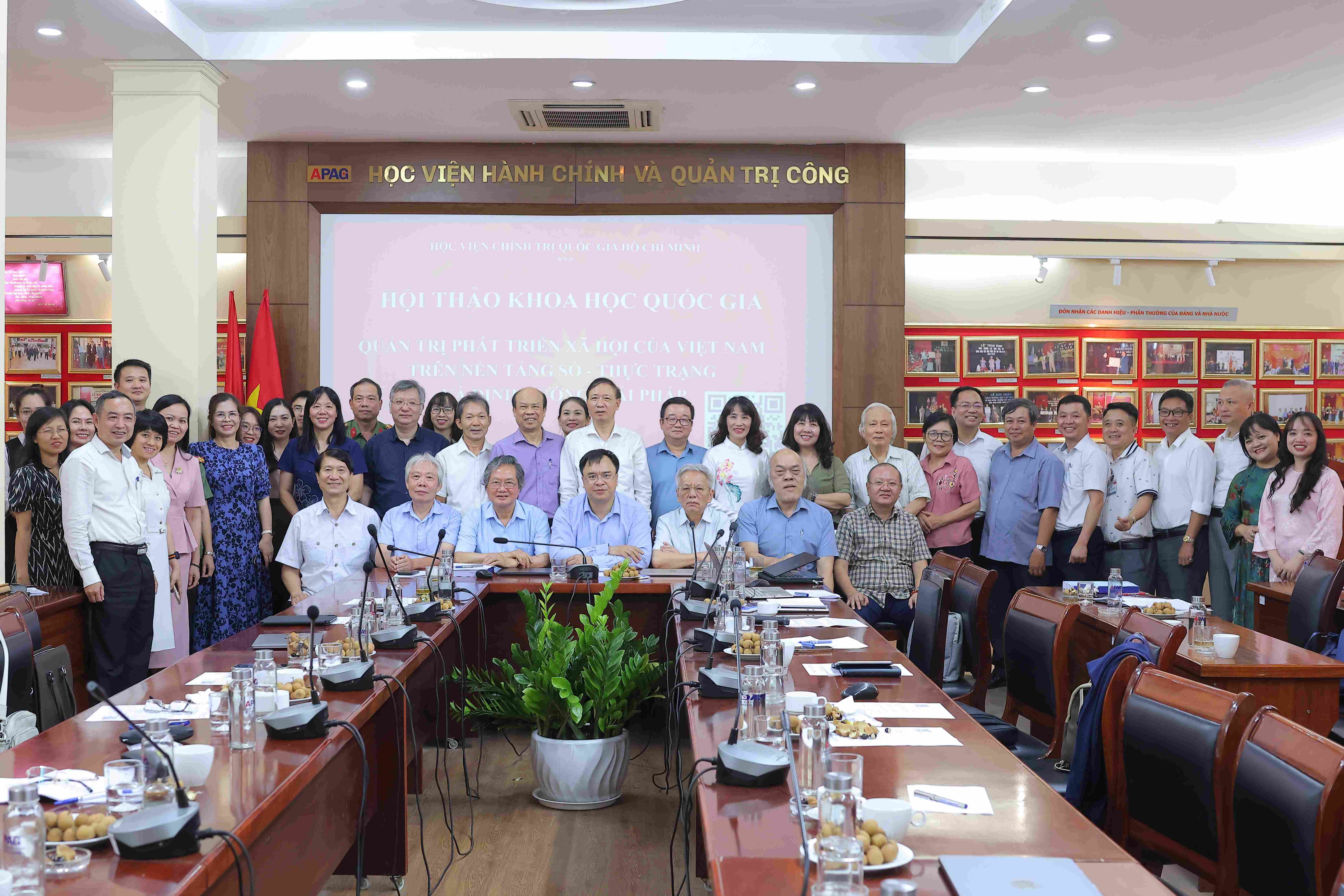 Hội thảo khoa học quốc gia “Quản trị phát triển xã hội của Việt Nam trên nền tảng số - Thực trạng và định hướng giải pháp”