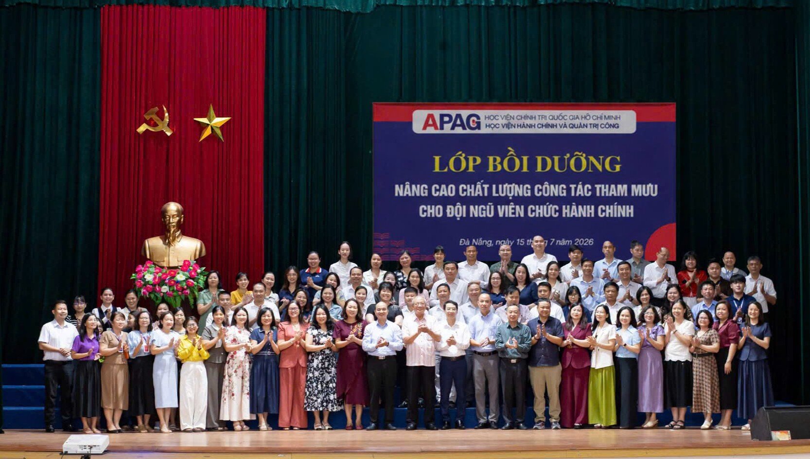 Học viện Hành chính và Quản trị công tổ chức Lớp bồi dưỡng nâng cao chất lượng công tác tham mưu cho đội ngũ viên chức hành chính năm 2026