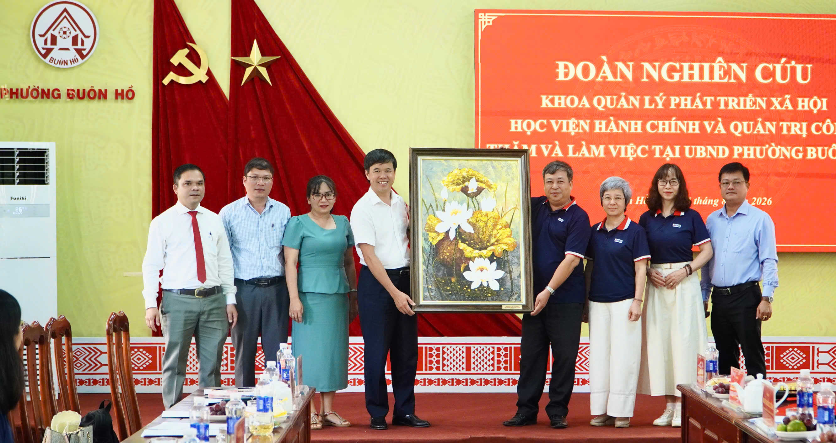 Khảo sát thực tế về thực trạng quản lý văn hóa, xã hội và hoạt động của chính quyền địa phương hai cấp tại tỉnh Đắk Lắk