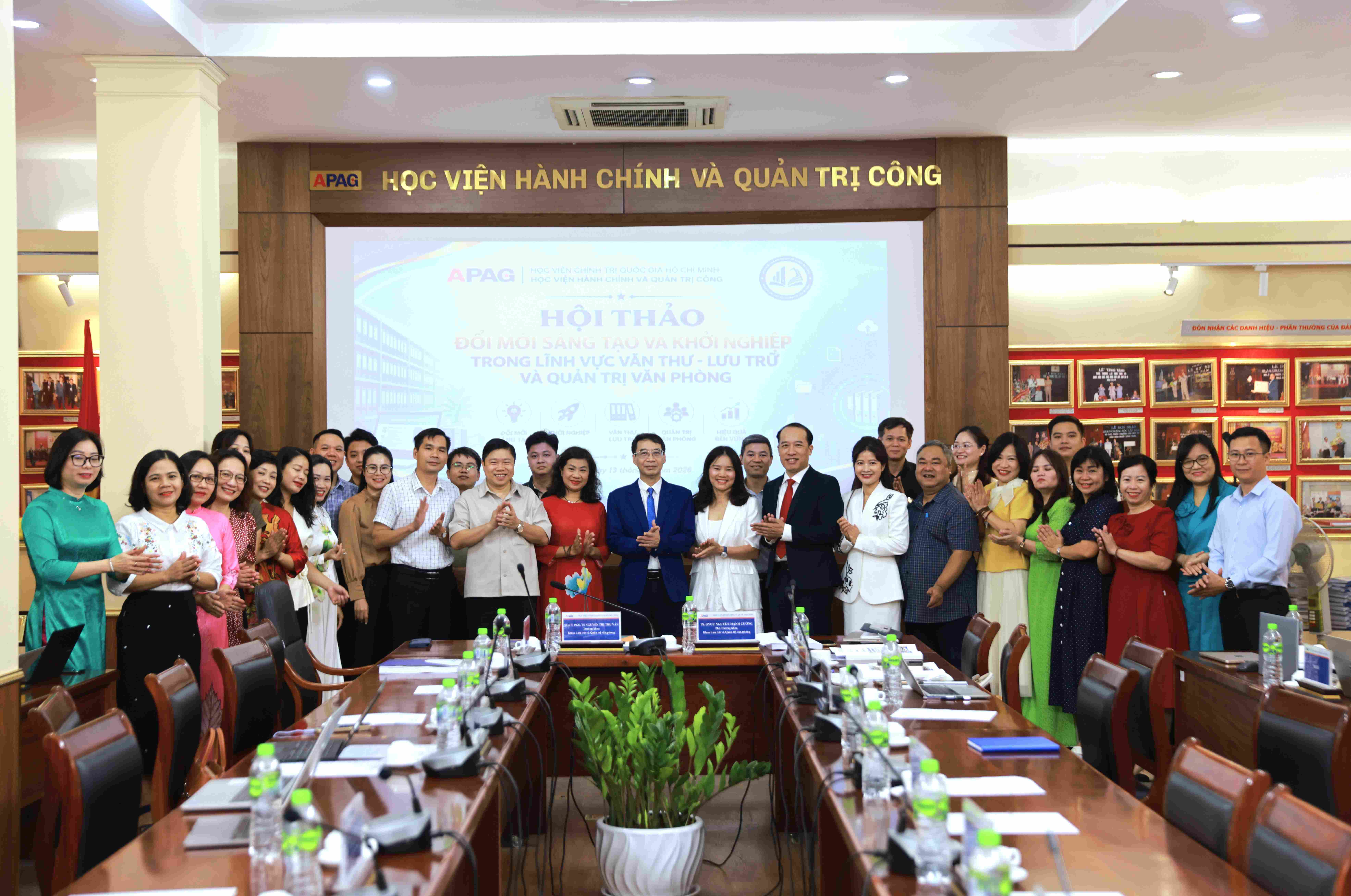 Hội thảo khoa học: “Đổi mới sáng tạo và khởi nghiệp trong lĩnh vực Văn thư - Lưu trữ và Quản trị văn phòng”