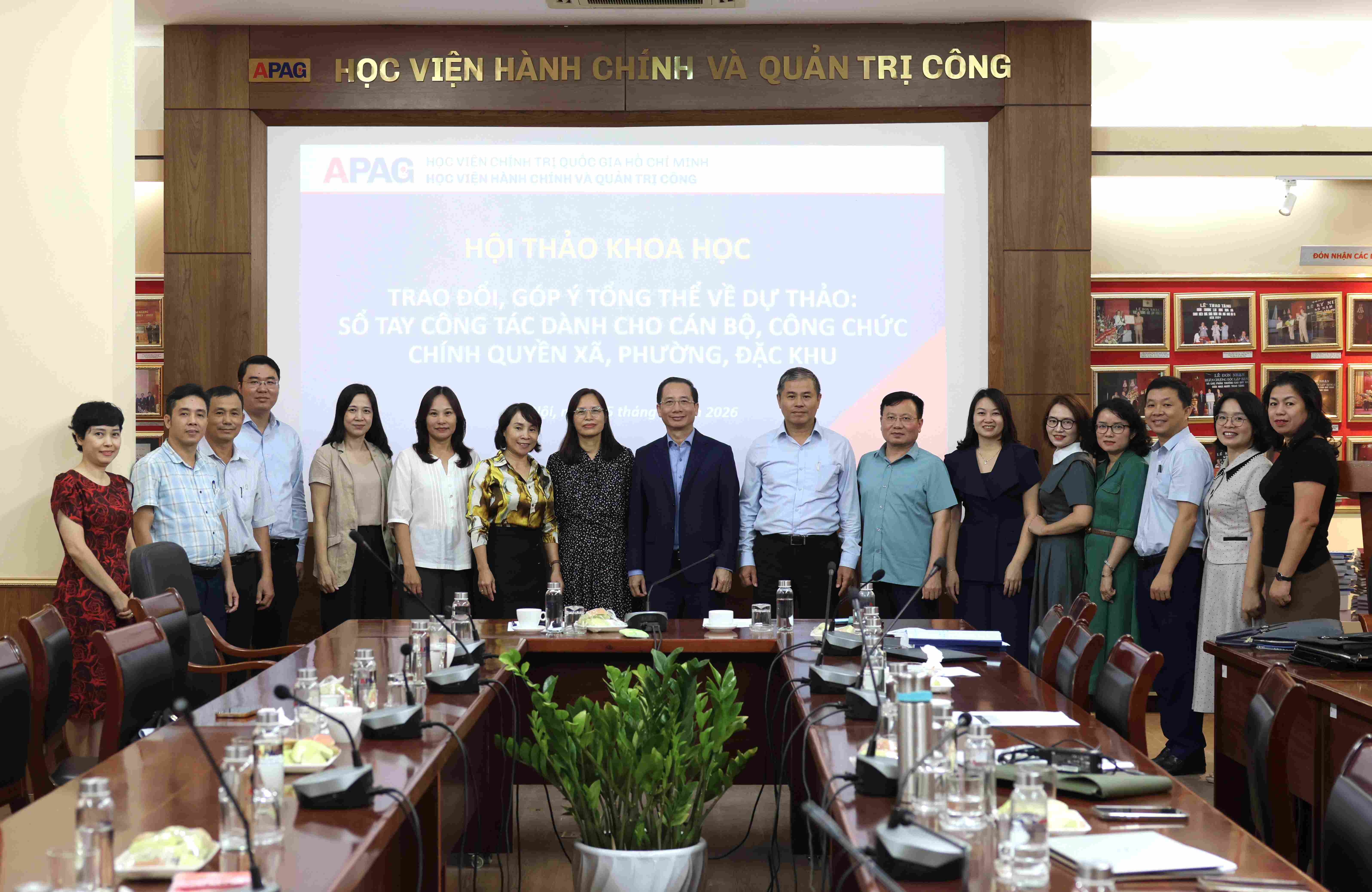 Hội thảo khoa học góp ý dự thảo 